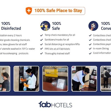 Fabhotel Star Of Taj Restobar Fatehabad Road Agra  Exterior foto